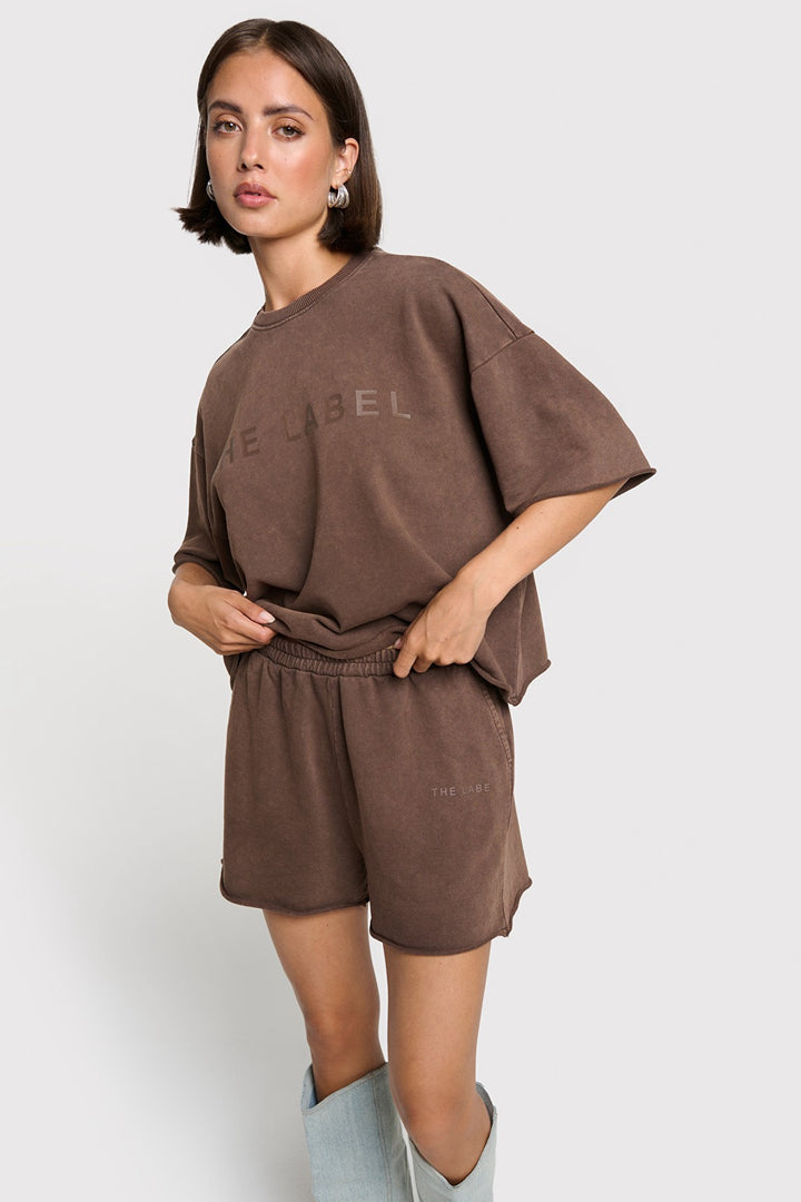 Alix the label short dames bruin