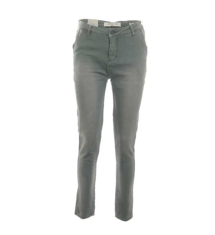 Only lange broek dames oud groen – poptrash - L34