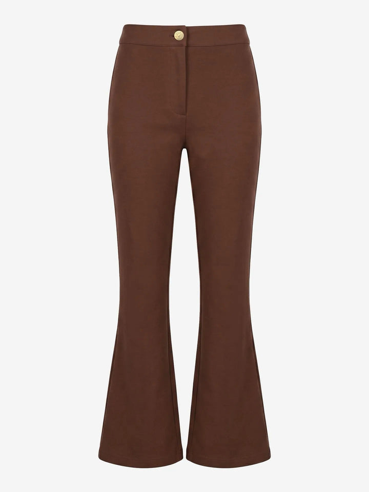 Nikkie N 2-284 2604 lange broek bruin – dames
