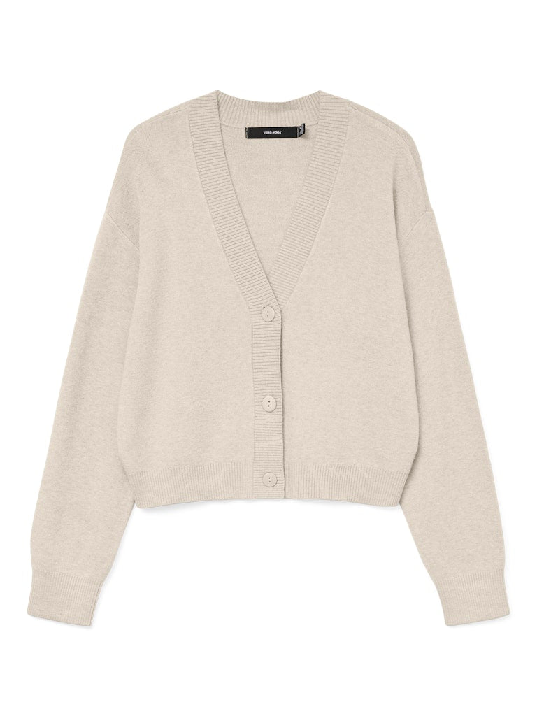 VERO MODA 10332210 Gold vest gebreid dames - Beige