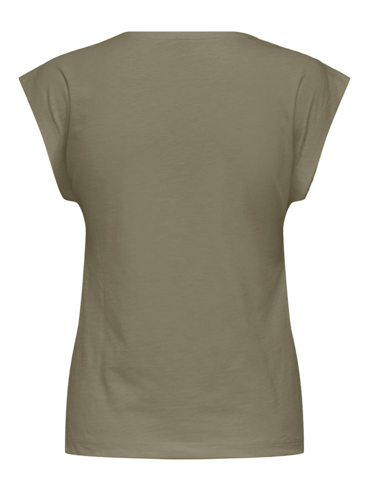 Only Delia top groen dessin – dames