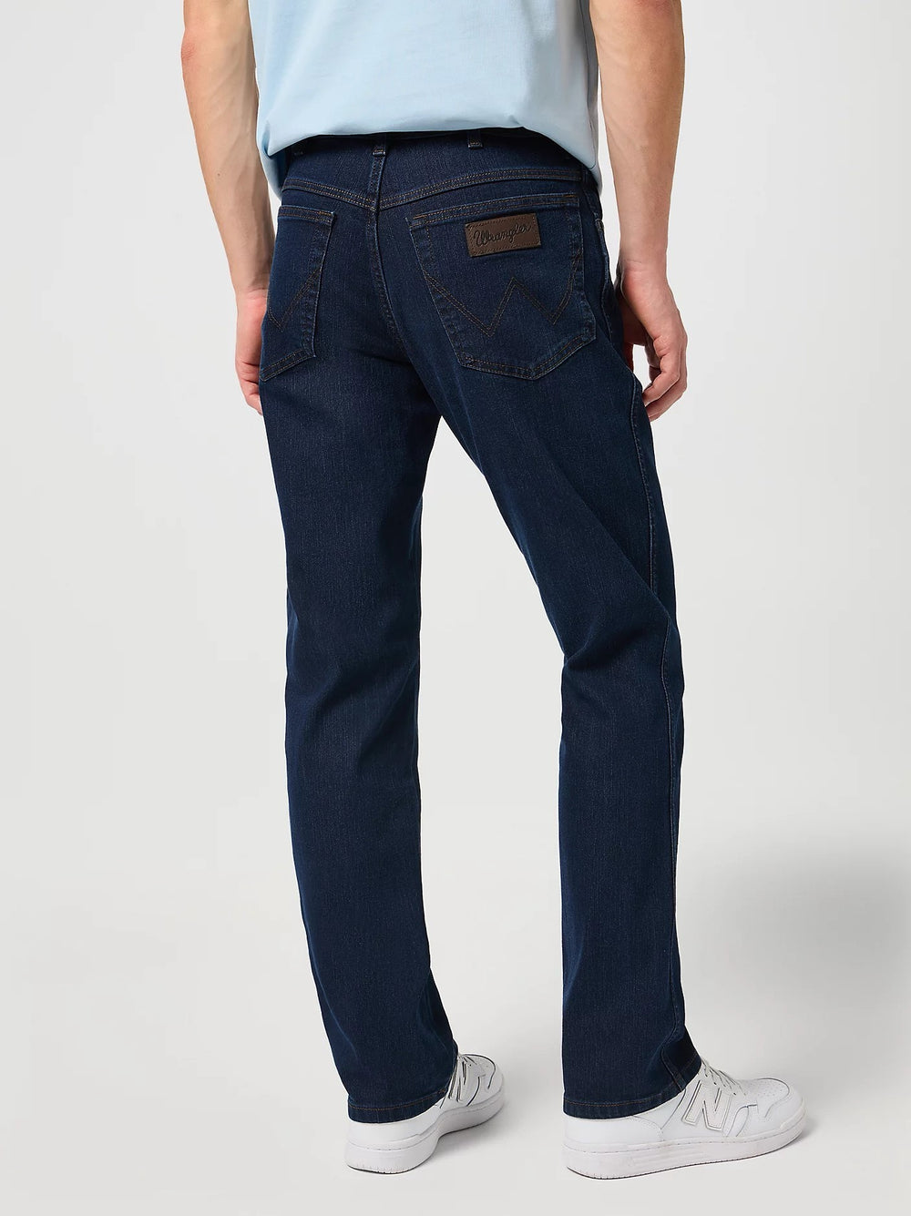 Wrangler TEXAS STRETCH jeans blue denim – heren - L36