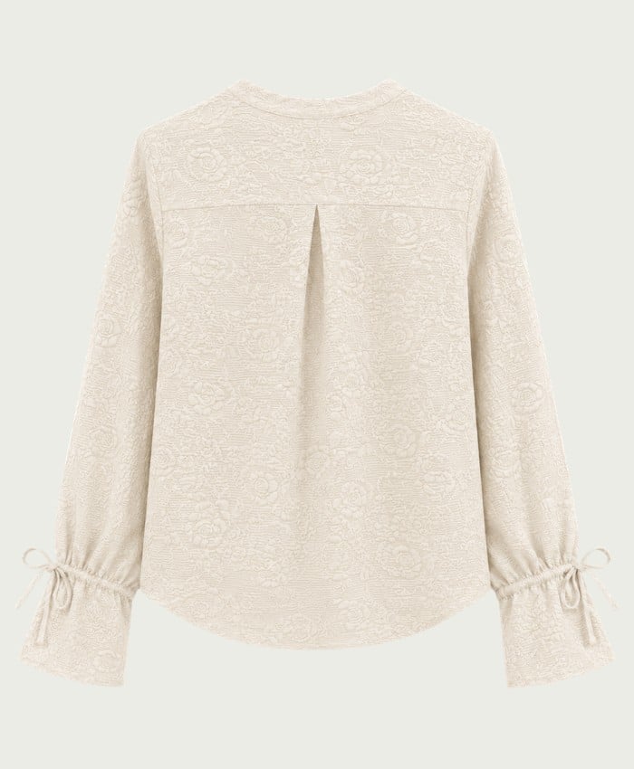 Elvira Casuals E4 26-057 Fiora blouse l/m ecru
