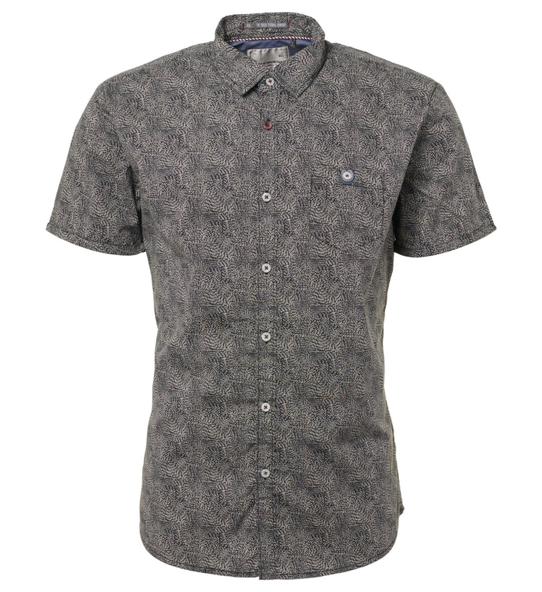 Jack & Jones overhemd k/m heren navy – 12295083 blaskye