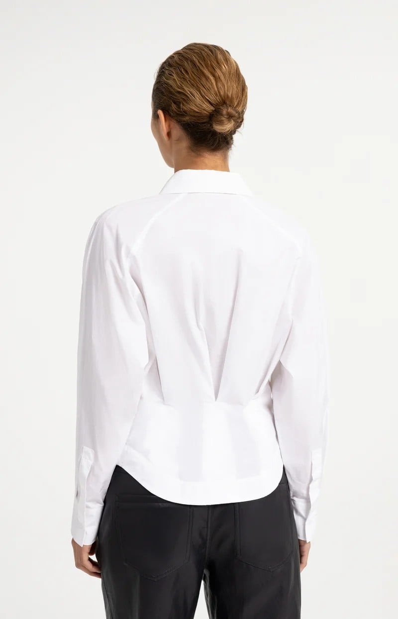 YAYA Women 01-201245-609 blouse l/m wit
