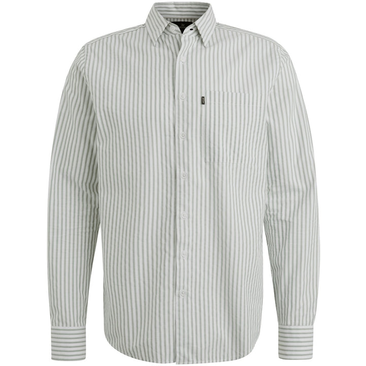 Vanguard overhemd l/m heren groen dessin – VSI2503223