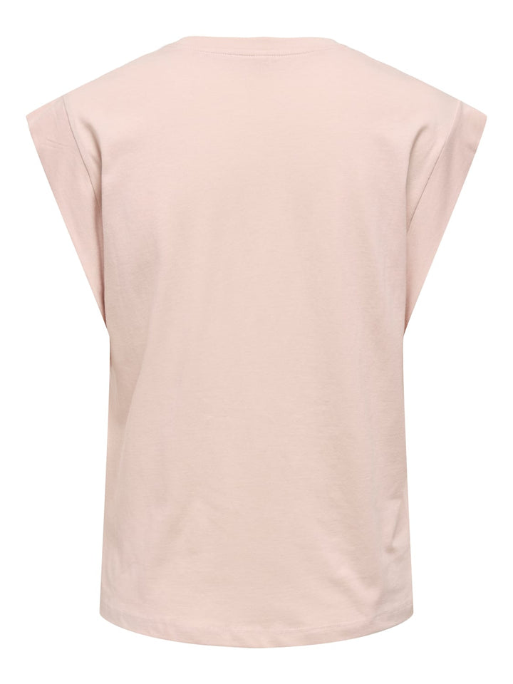 Only t-shirt k/m dames roze dessin