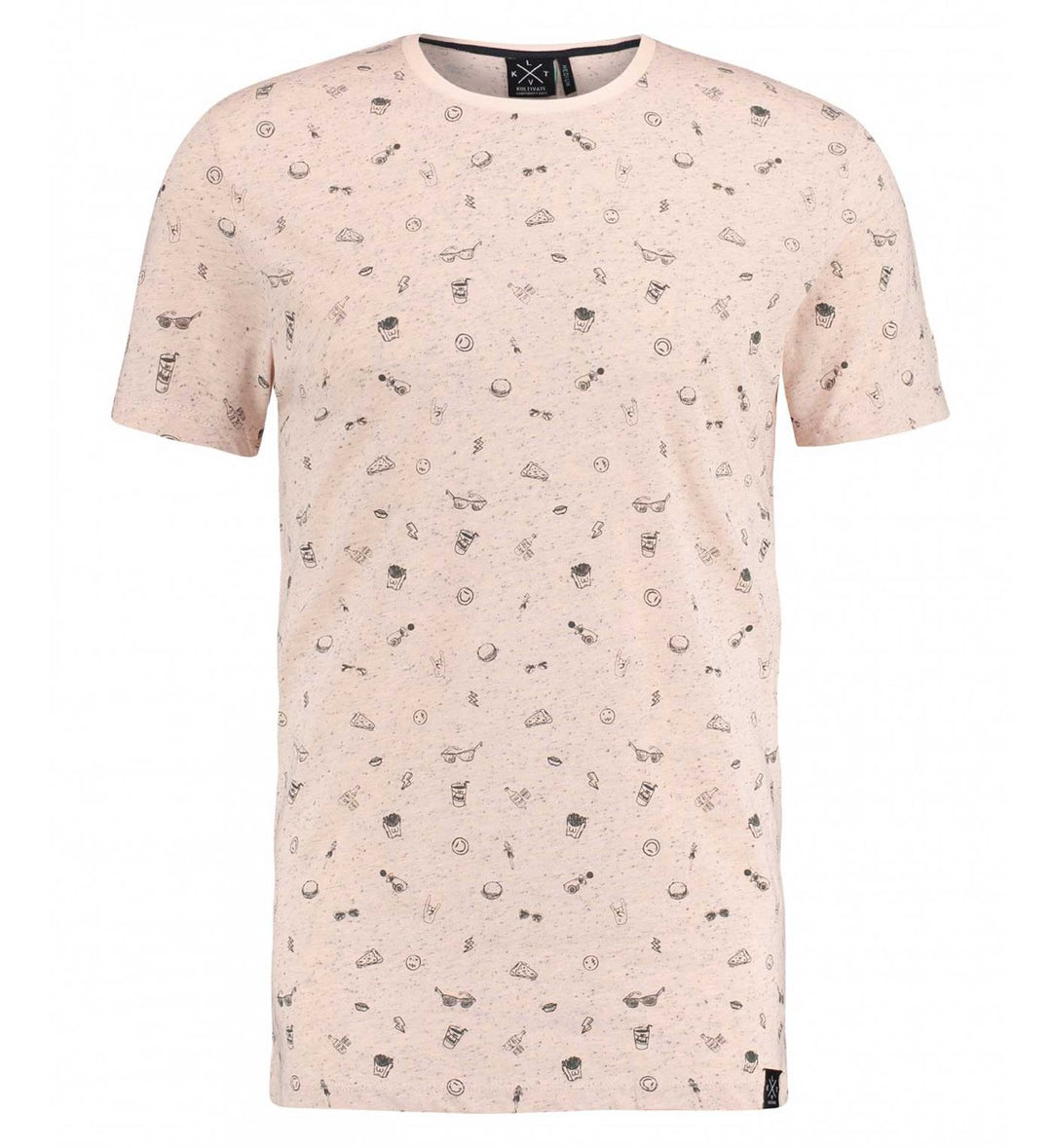 Jack & Jones Sanremo T-shirt zalm/peach – heren