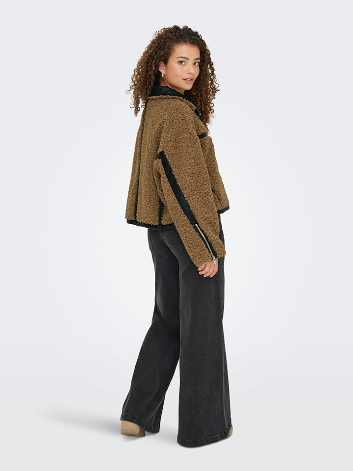 Only winterjas dames bruin – 15349409 Patti