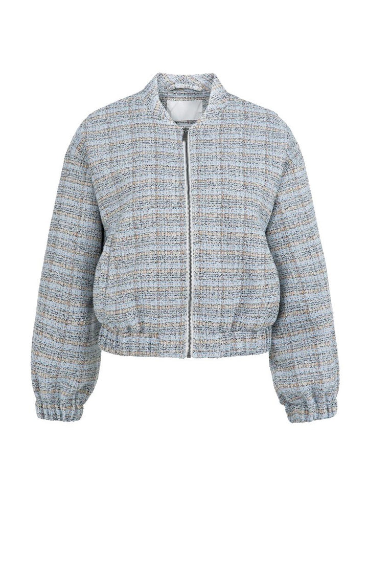 YAYA Women jack dames blauw dessin