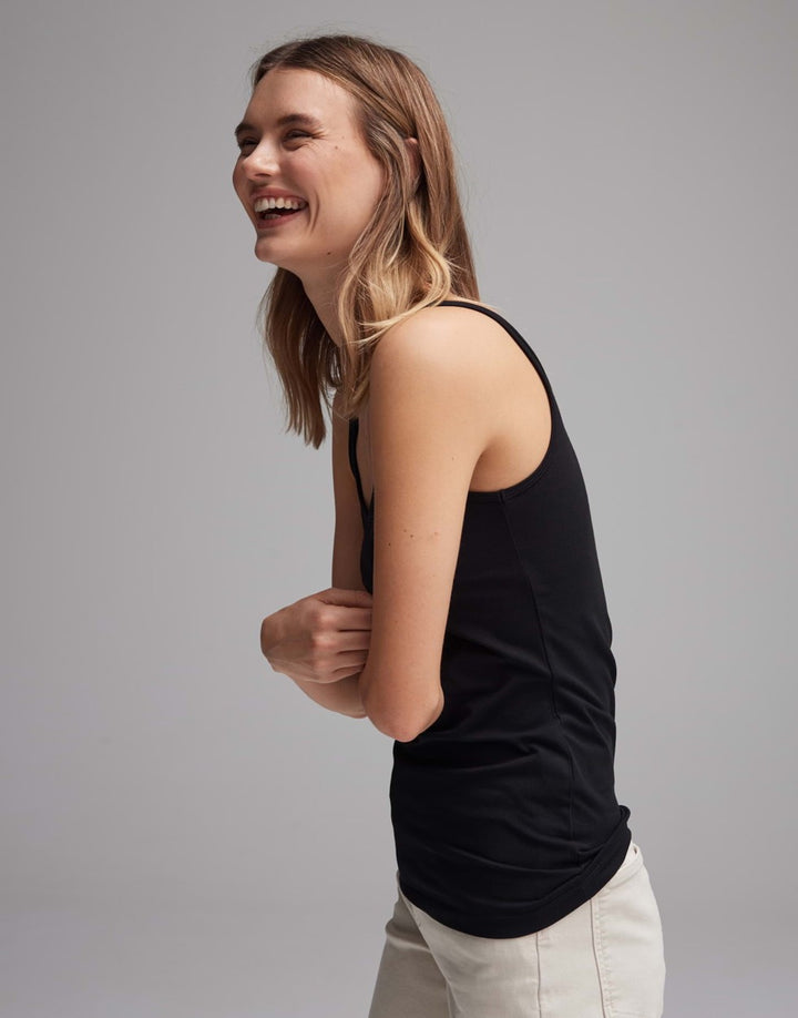 Opus Ina singlet zwart – dames