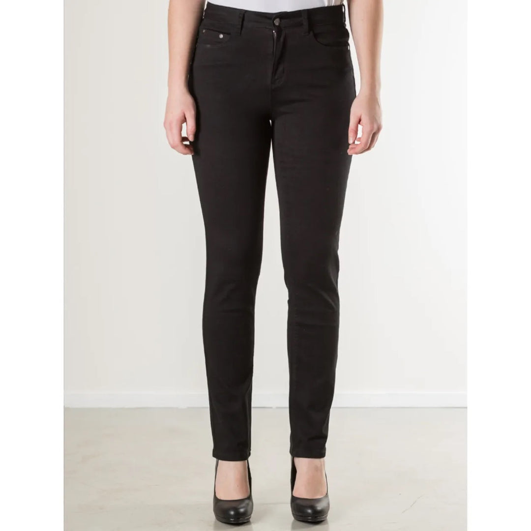 New Star 0219 Memphis-004 jeans zwart – dames - L30