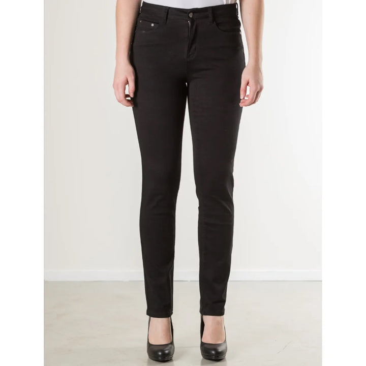 New Star 0219 Memphis-004 jeans zwart – dames - L30