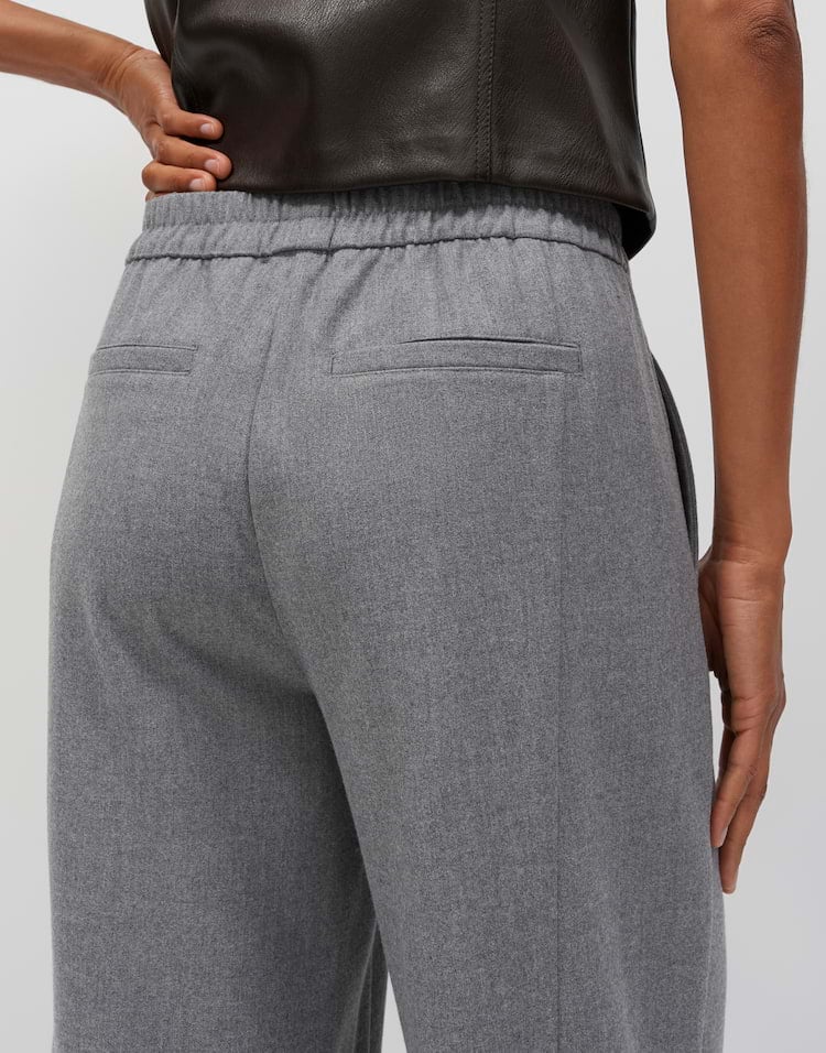 Opus Marou edit 10624014522465 lange broek dames grijs melee