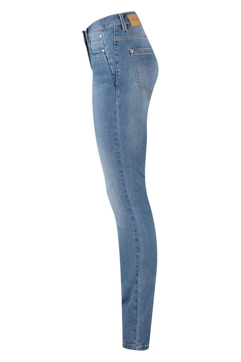 Red Button Jimmy 3808 jeans slim fit dames – blue denim - L32