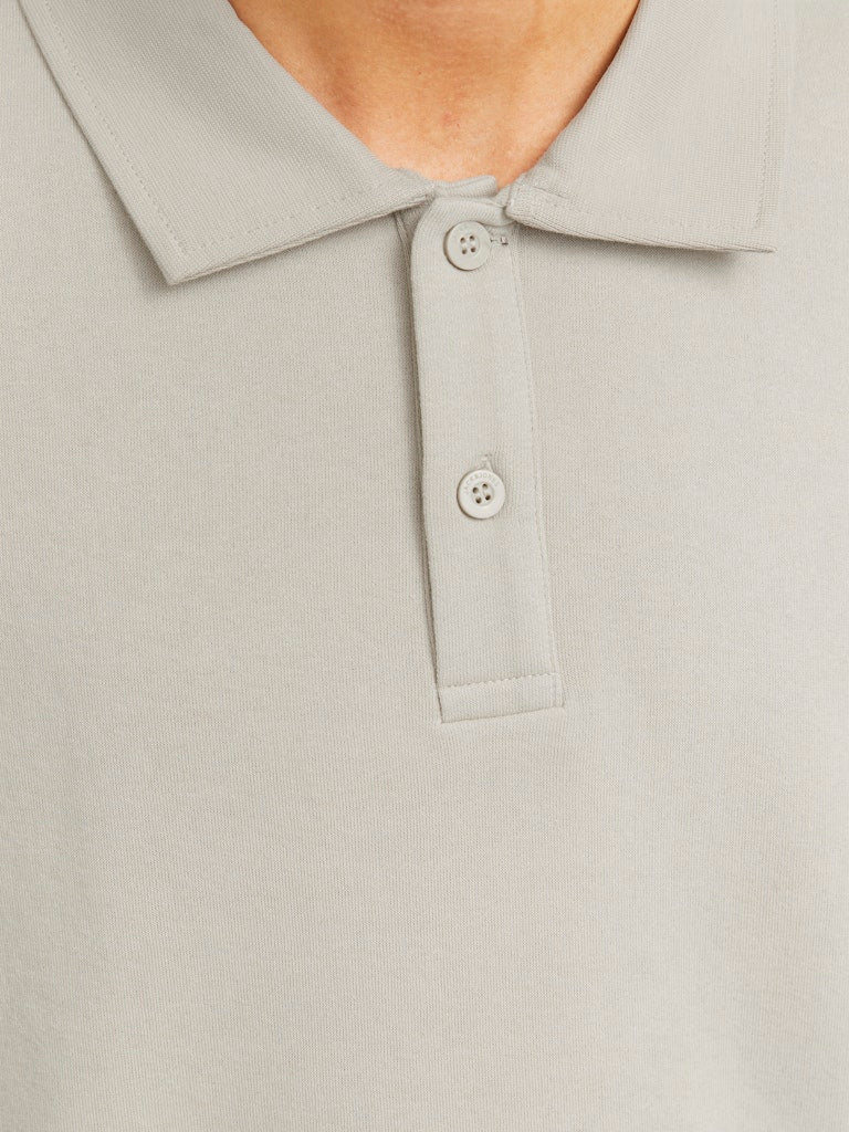 Jack & Jones polo l/m heren beige – 12278586 Bradley