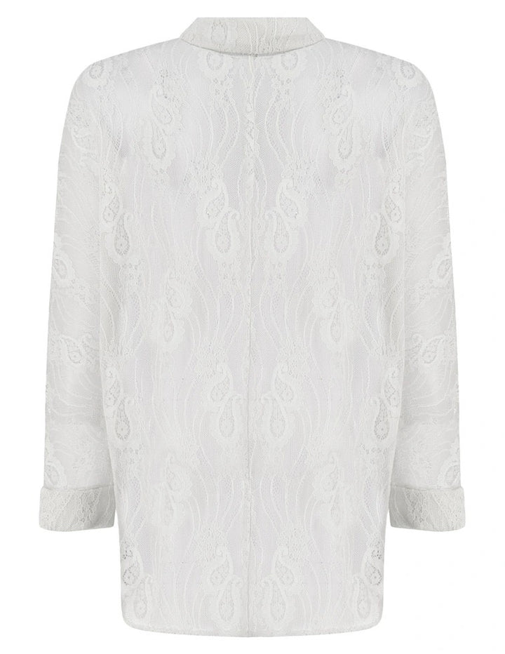 Only 15369433 Newlina blouse l/m dames off-white