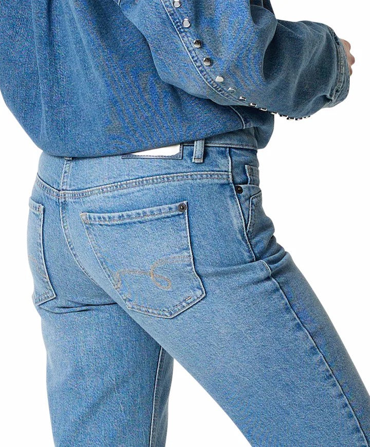 MAC women bootcut flare fit jeans – dames - Blue Denim - 34