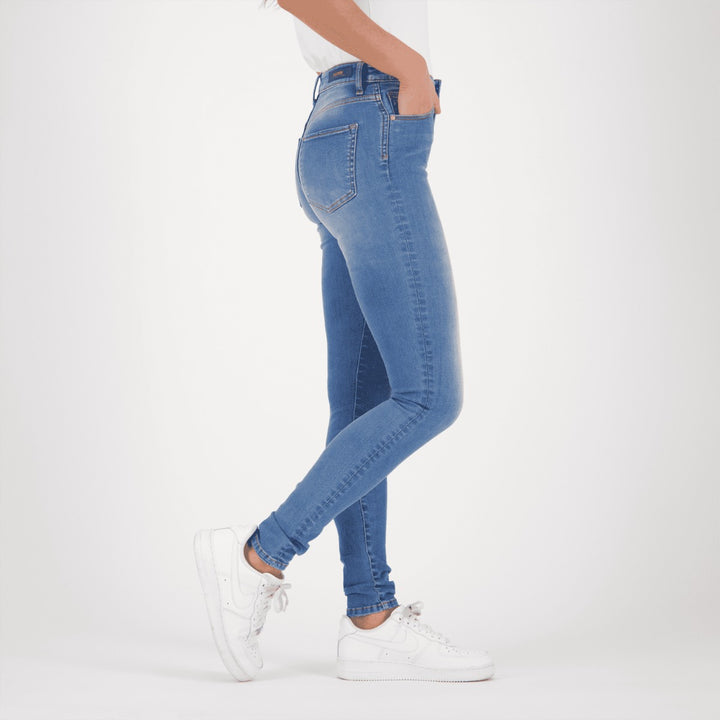 Raizzed NOSAWD42003 skinny fit jeans dames – blue denim - L30
