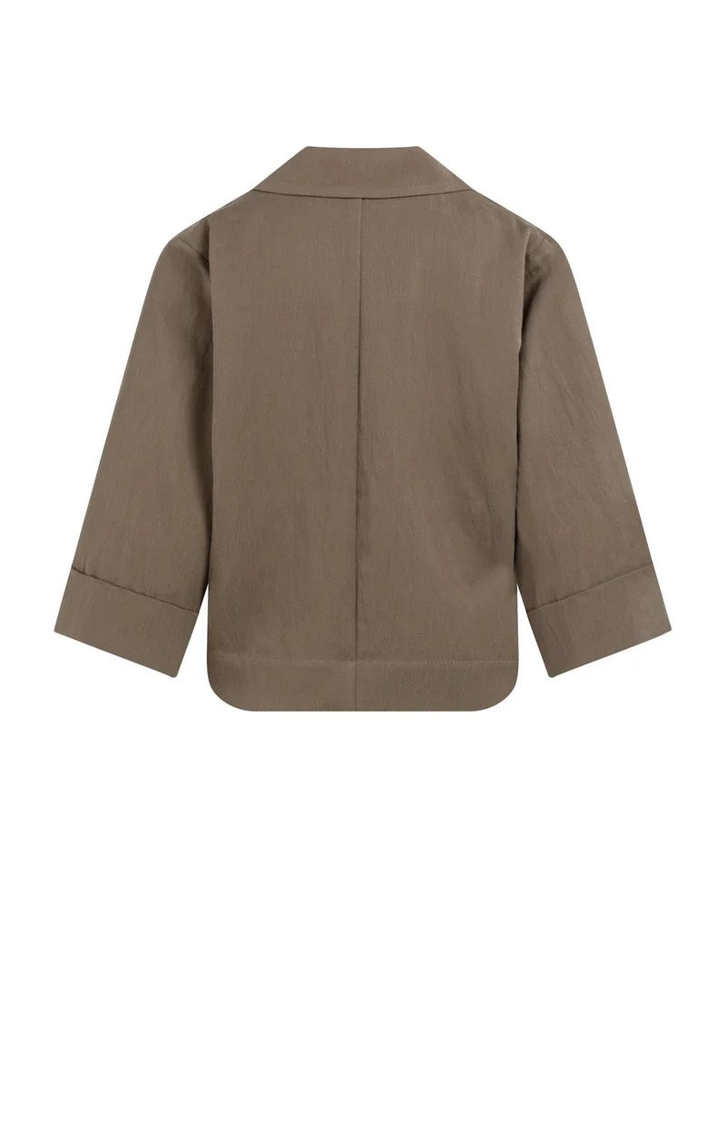 YAYA Women blazer bruin – dames