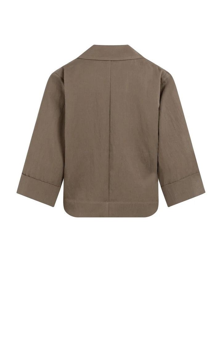 YAYA Women blazer bruin – dames