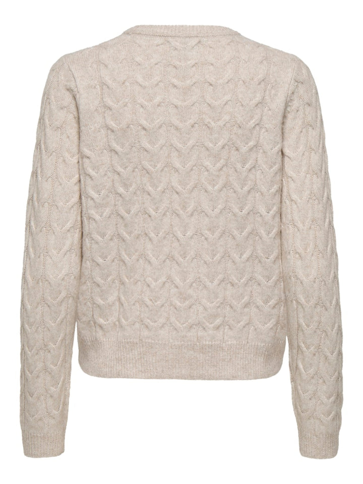 Jacqueline de Yong trui dames beige – Carmen