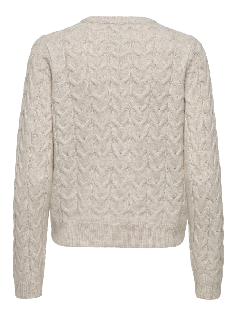 jacqueline de yong 15347819 Carmen trui dames beige