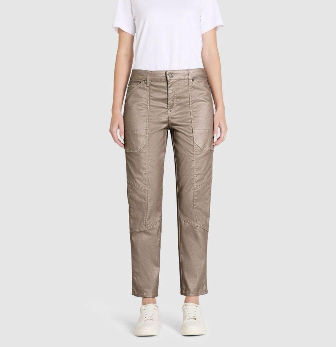 MAC women lange broek taupe – dames
