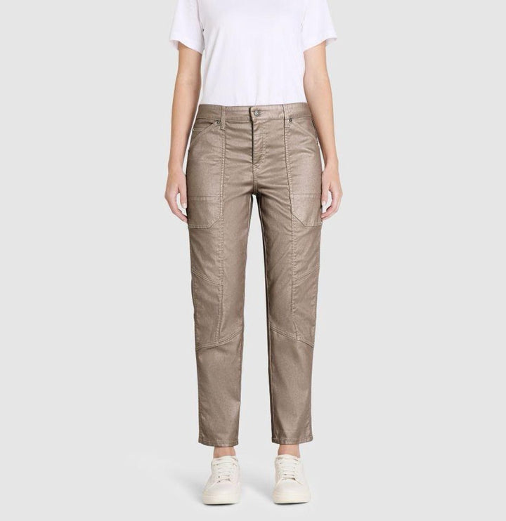MAC women lange broek taupe – dames