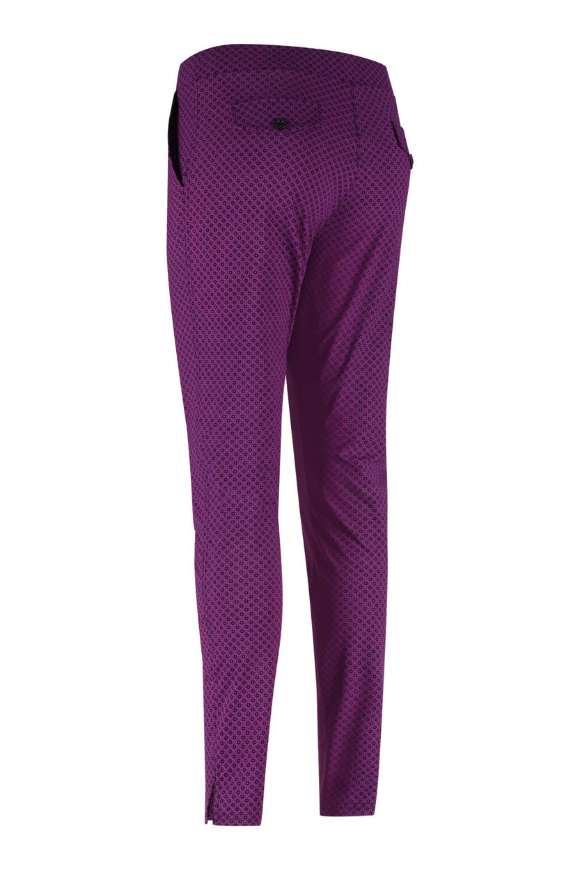 Studio Anneloes 07815 Flodown – lange broek dames - Paars Dessin