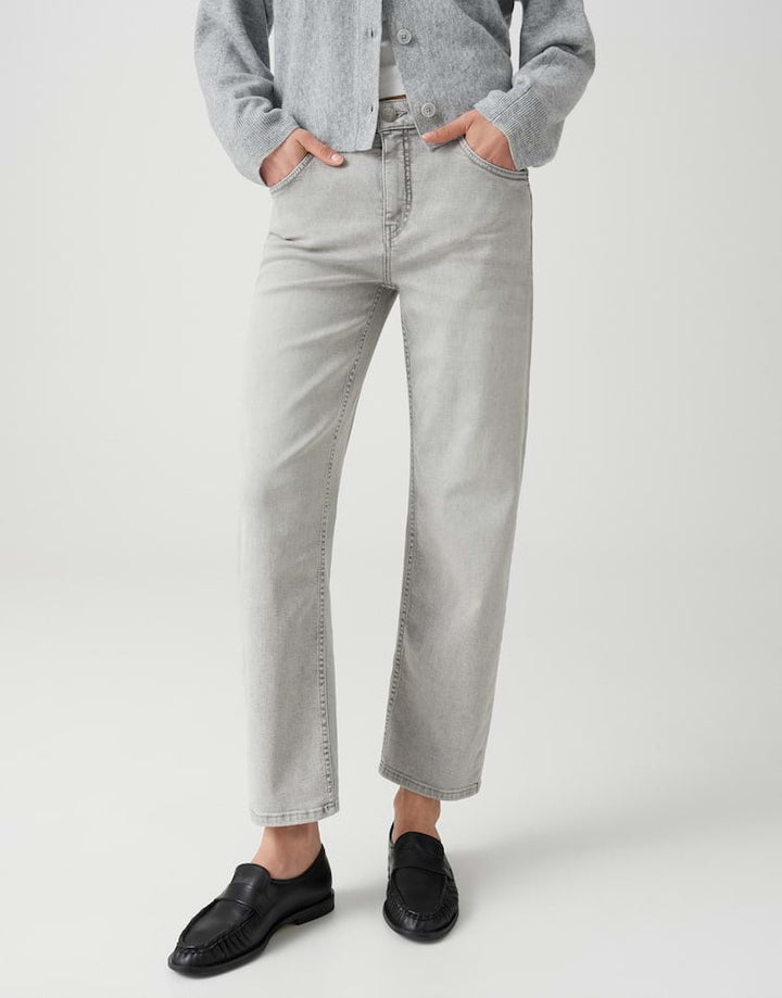 Opus Minah honesty 10607212945248 jeans regular-straight fit grey denim - L28
