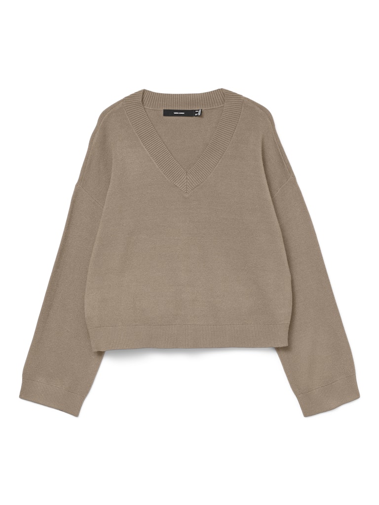 VERO MODA 10332195 Gold trui dames licht bruin