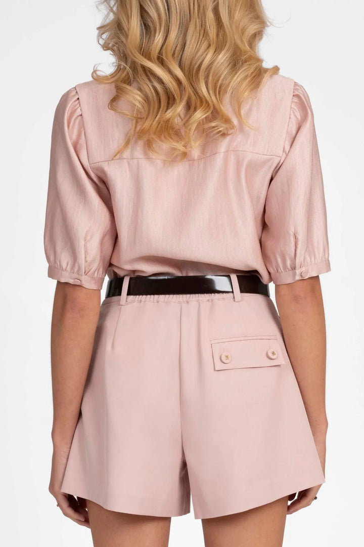 Nikkie blouse k/m dames licht roze – N 6-255 2604