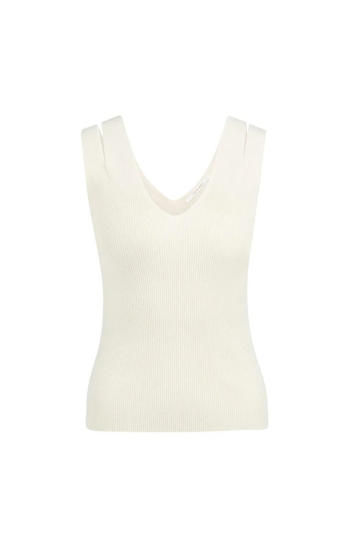 YAYA Women 01-000602-607 singlet beige – dames