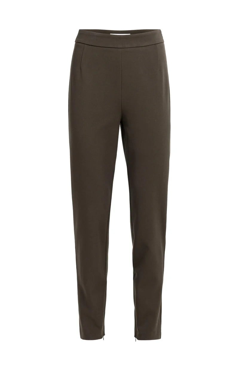 YAYA Women 01-331014-610 lange broek dames bruin