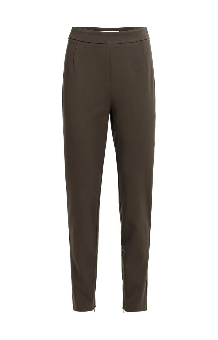 YAYA Women 01-331014-610 lange broek dames bruin