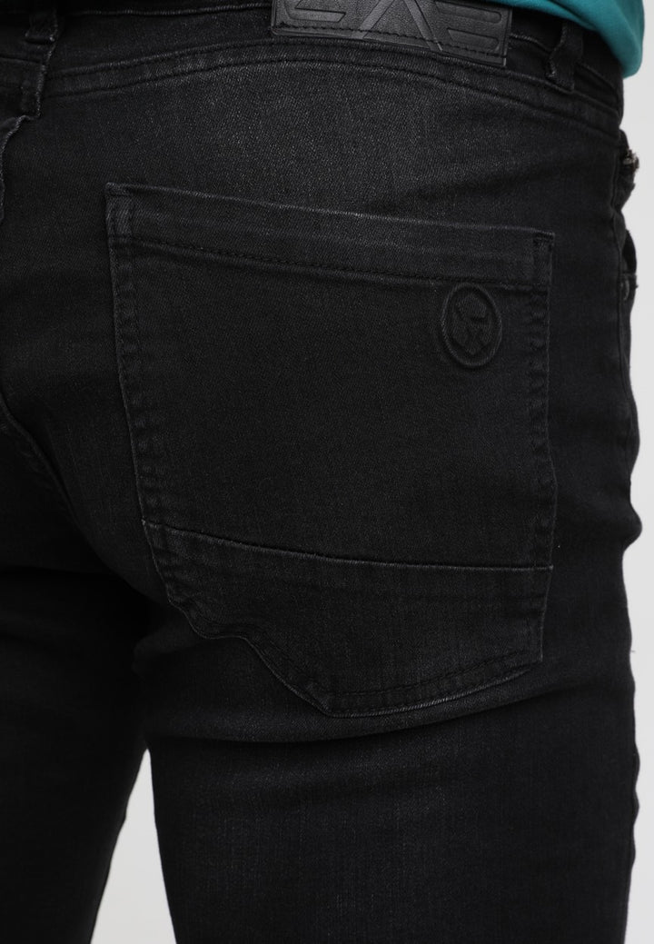 Gabbiano men 82655 Ultimo jeans skinny fit black denim – heren - L34
