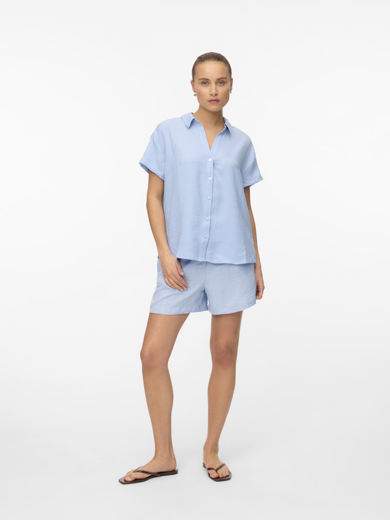 VERO MODA 10325868 melaney short dames lichtblauw