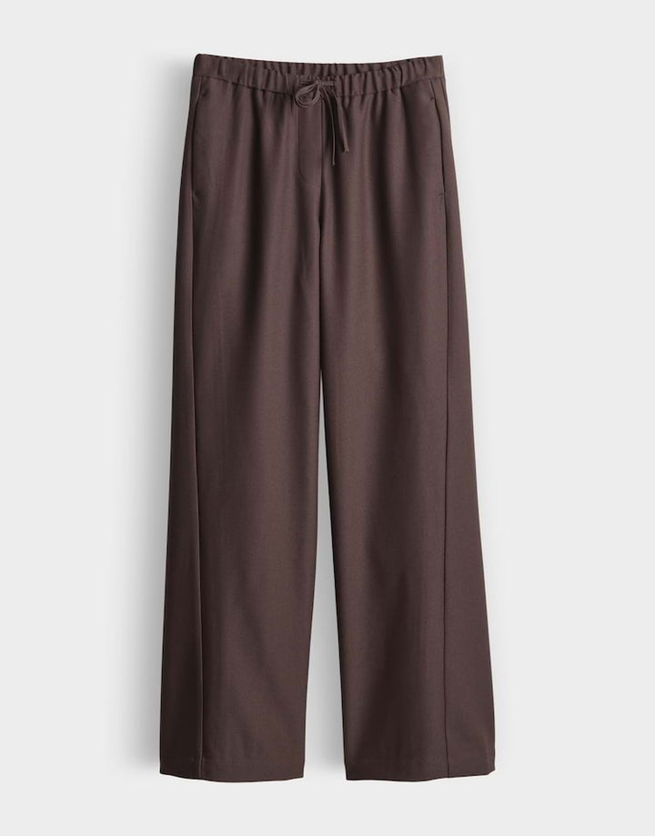 Opus MELANE DYNAMIC lange broek bruin – dames