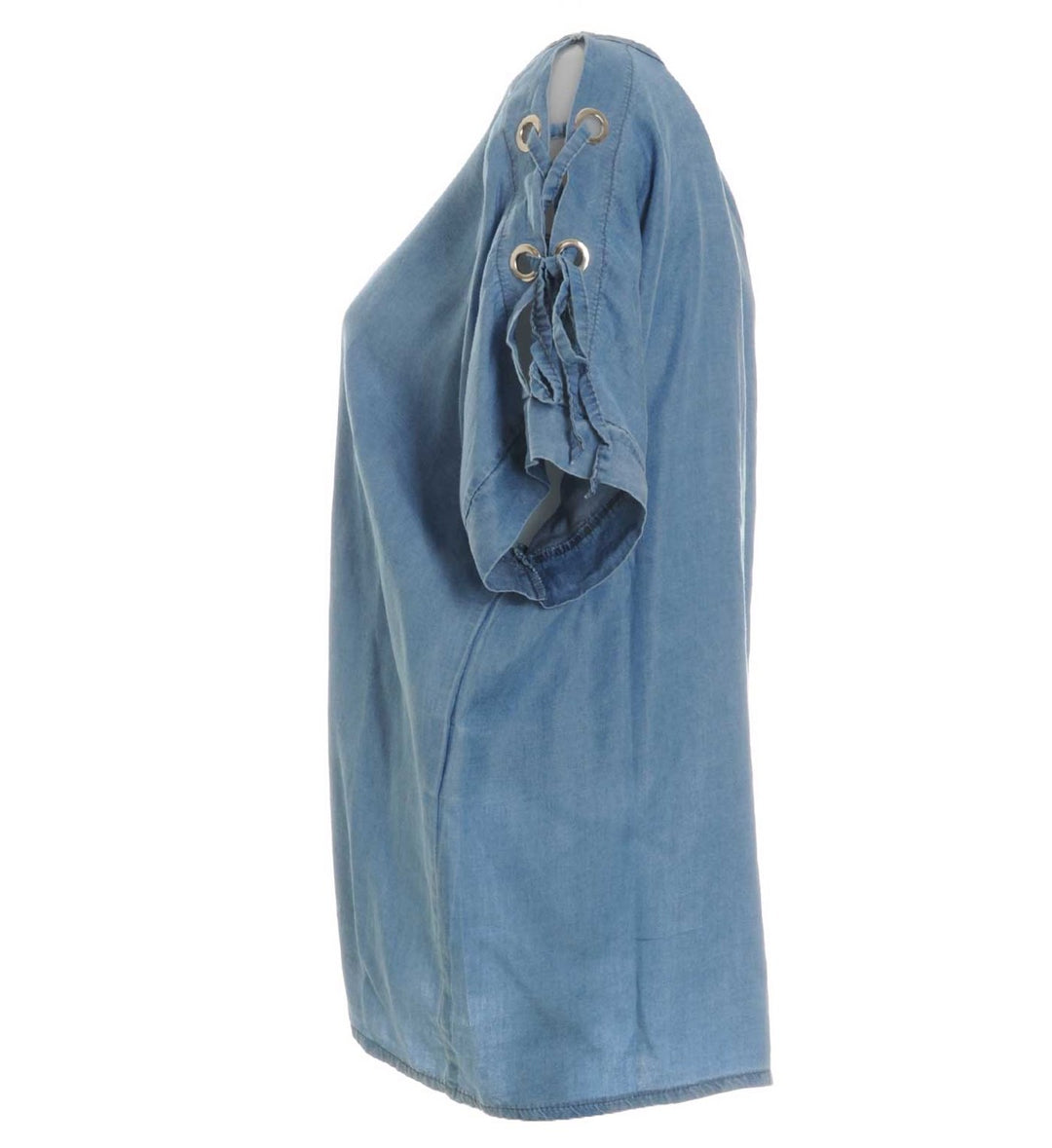 Nikkie N 6-204 2602 parisa top dames – blue denim