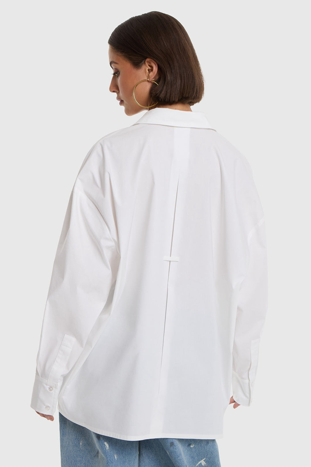 Alix the label blouse l/m off-white – dames
