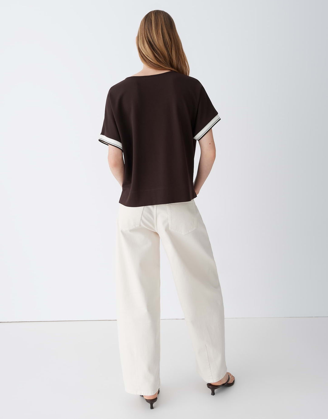 Opus t-shirt dames bruin – Giprep 10538614134477