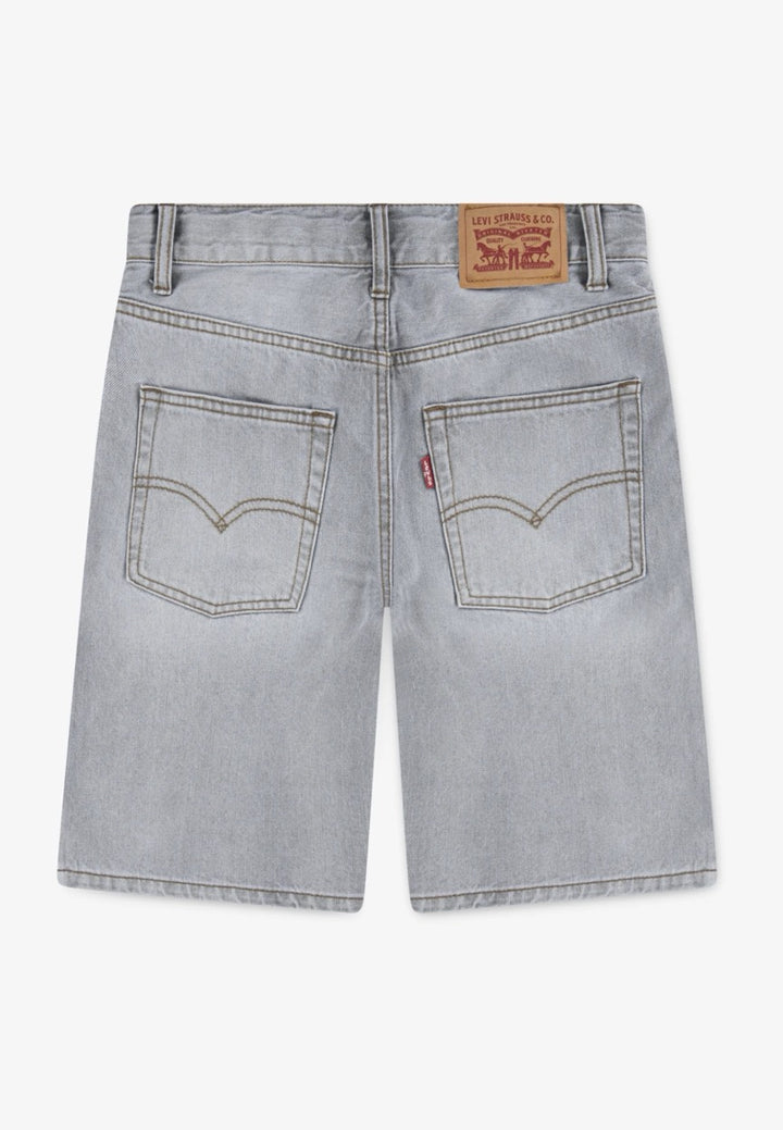 Levi's boys K286 short denim grijs – jongens - Grey Denim