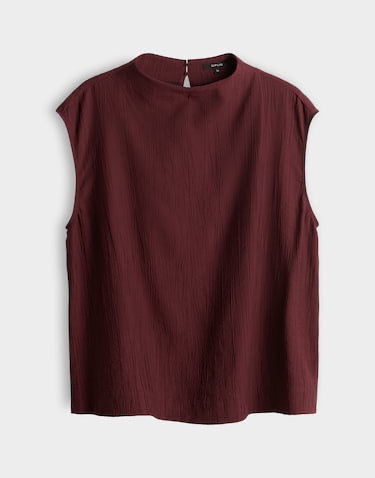 Opus Focy top bordeaux – dames