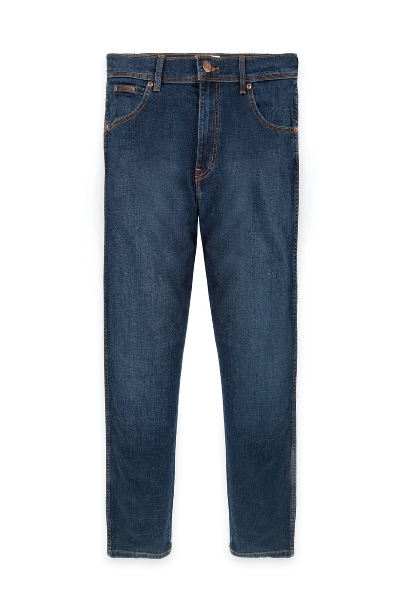Wrangler W12S8311U jeans slim fit heren blue denim - 32