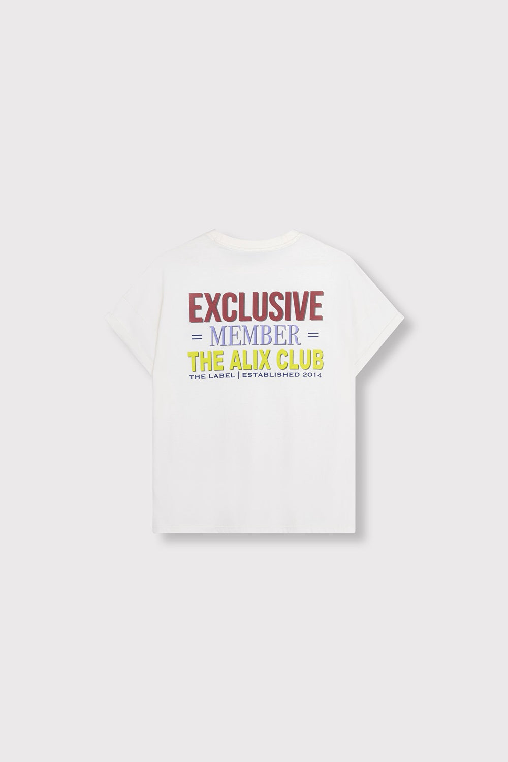 Alix the label t-shirt k/m dames off-white