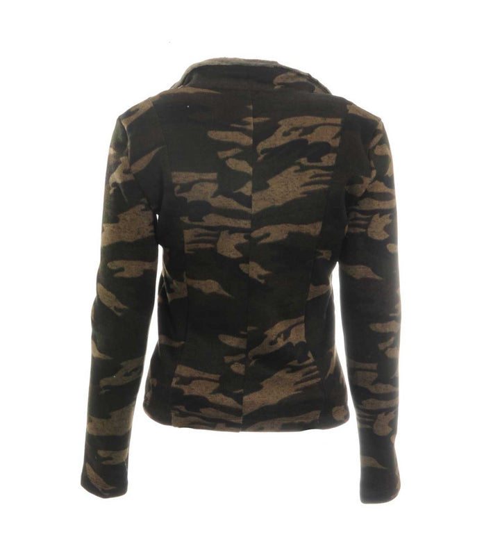 Elvira Casuals E4 25-018 blazer dames groen dessin