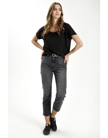 Cross Jeans Marisa P 476-039 black denim – dames