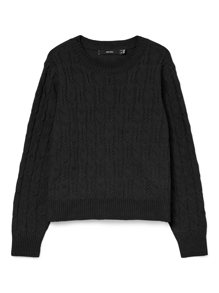 VERO MODA 10331814 Aries trui dames zwart