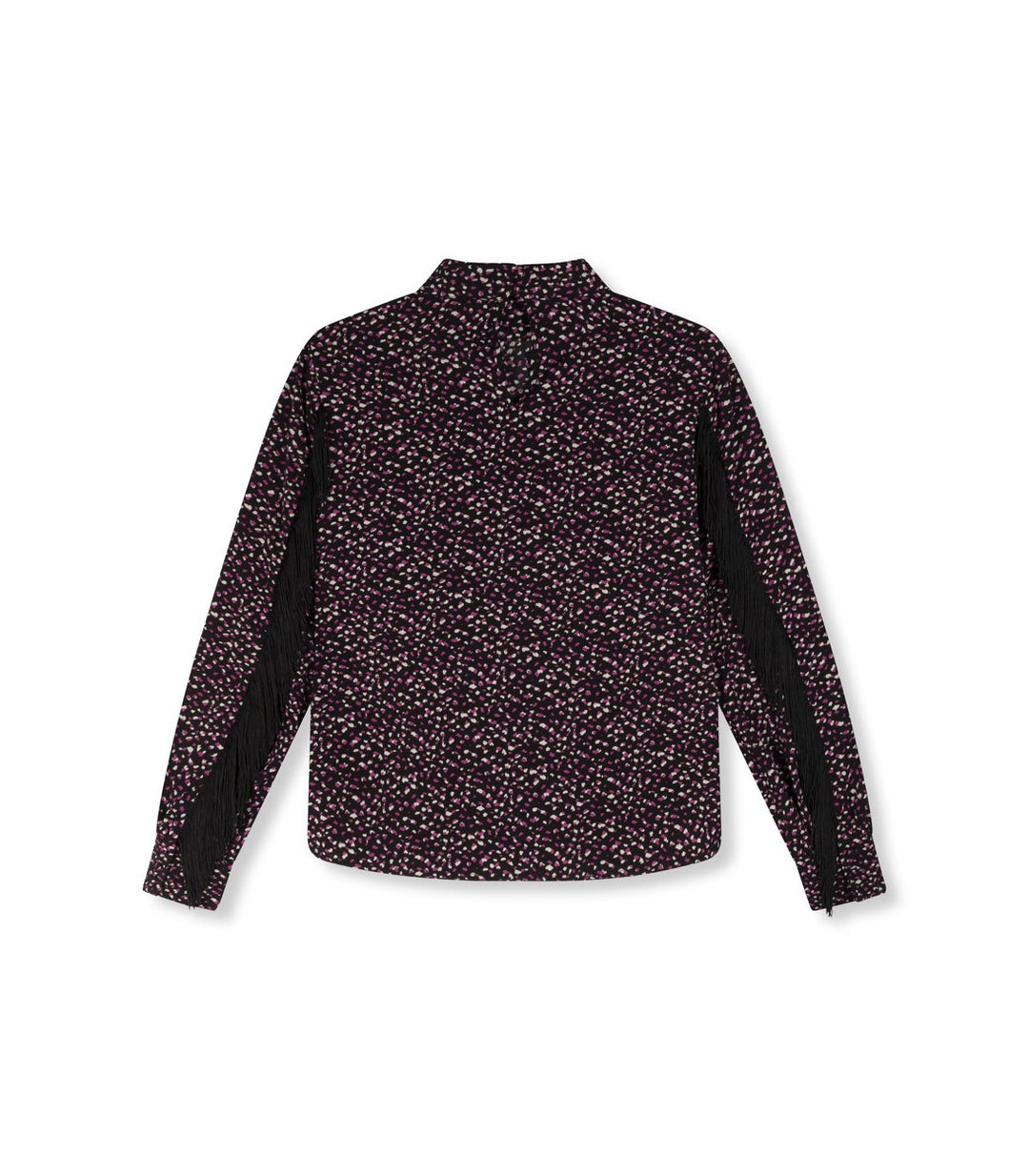 Refined department Alvera top zwart dessin – dames